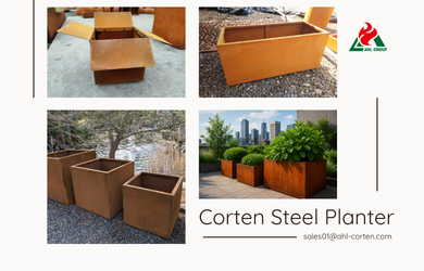 Corten Steel Planter